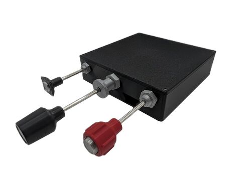 Flight Sim Stuff Vernier Carb Heat, Throttle, Mixture Controller TPM PC | Vernier Twist and Push Button Mixture Control, Flight Simulator Controls in Saudi Arabia