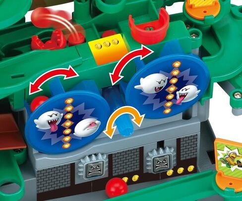 EPOCH Games - Super Mario Adventure Game Deluxe | Tilt and steer a marble through obstacle courses - hands-on dexterity challenges packed with warp-pipe surprises, Ages 4+ in Saudi Arabia
