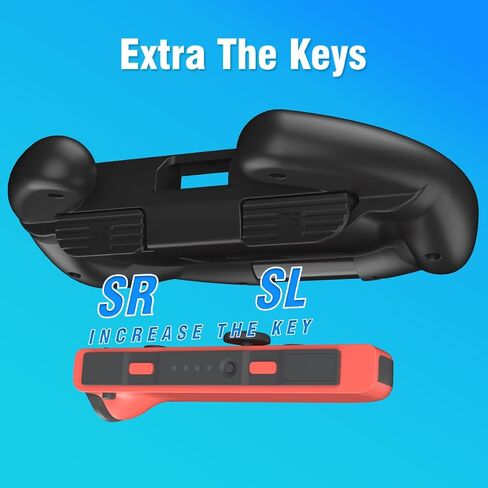 PURBHE Switch Steering Wheel for Nintendo Switch, Racing Wheel to Play Mario Kart 8 Deluxe Compatible with JoyCon, Nintendo Switch 1 Accessories Gift for Mario Kart - 2 Pack Switch Wheels in Saudi Arabia