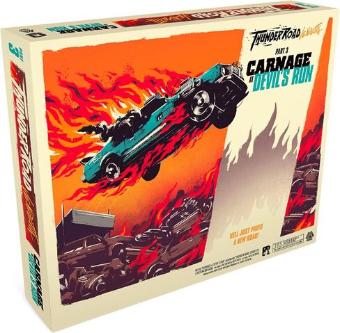 Restoration Games Thunder Road Vendetta Expansion Big Rig & The Final 5 | Racing and Strategy Board Game for Adults, Post-Apocalyptic Demolition Derby Racing Game, 2-5 Players, Ages 10+ in Saudi Arabia