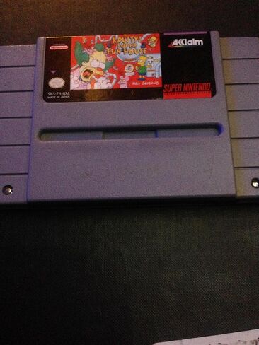 Krusty's Super Fun House - Nintendo Super NES in Saudi Arabia