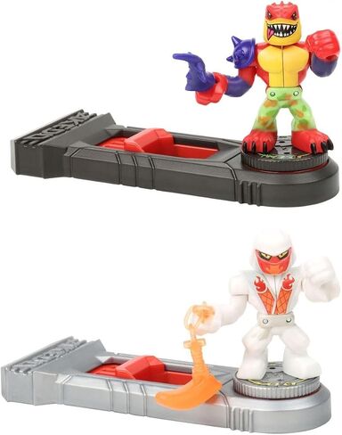 Akedo Ultimate Arcade Warriors Versus Pack - Tailwhip Vs White Wraith, Multicolor (14261) (2 Count) in Saudi Arabia