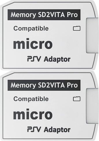 Skywin SD2Vita PS Vita Memory Card Adapter 1 Pack - Compatible with PS Vita 1000/2000 3.6 or PS Vita HENkaku System in Kuwait