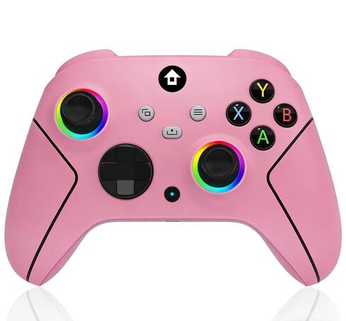 SZDILONG Wireless 2.4GHz Controller for Xbox, Xbox One Series X|S,Steam,PC | 1000mAh Battery,7 Colors RGB Light,Turbo/Programmable,Hall Effect Sticks,Type-C Charge,Dual Vibration,3.5mm Audio Jack,BLACK in Saudi Arabia