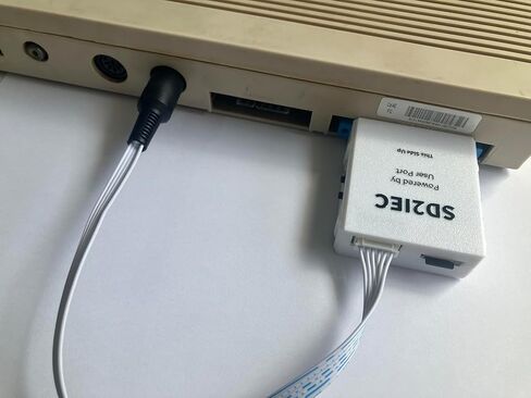 Micro SD Card Reader (SD2IEC) for Commodore 64, Powered by User Port in Saudi Arabia