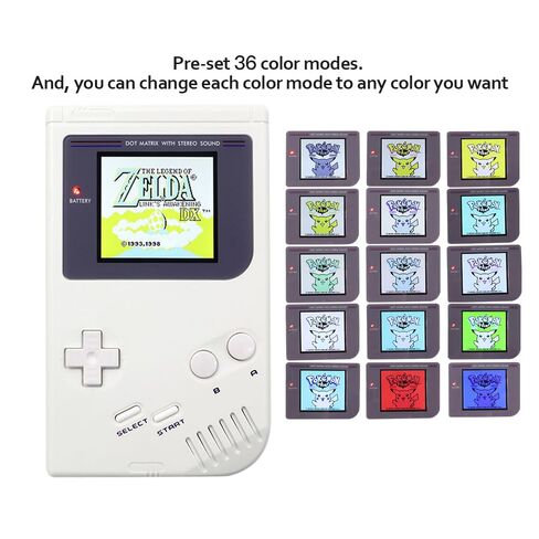 HISPEEDIDO V5 Ultra IPS Backlight Kit For GAMEBOY GB DMG FRM OSD Backlit LCD Screen Kits | V5 Ultra IPS Backlight Kit For GAMEBOY GB DMG Replacements Backlit Kits LCD Screen 36 color modes Built in FRM OSD Function in Saudi Arabia