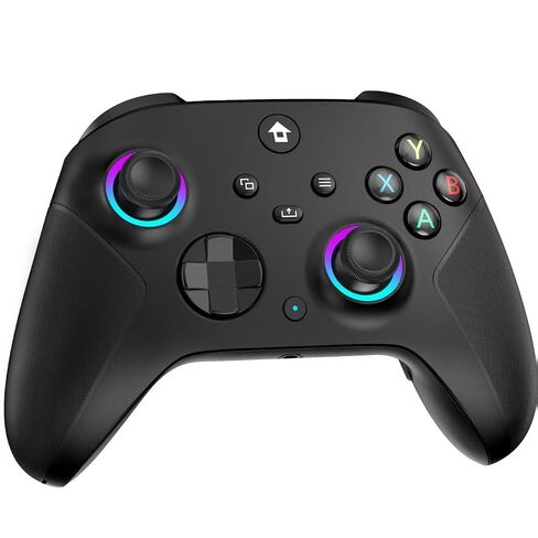 SZDILONG 2.4GHz Wireless Controller for Xbox, Xbox One Series S|X, PC,Steam | Turbo/Programmable,Hall Effect Sticks,1000mAh Battery,7 Colors RGB Light,Dual Vibration,Type-C Charge,3.5mm Audio Jack,RED in Saudi Arabia