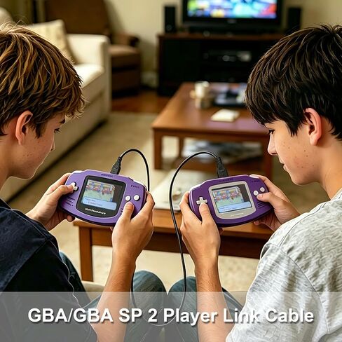 2 Pack Link Cable for GBA, 2 Player Link Cable for Nintendo Gameboy Advance SP/Gameboy Advance in Saudi Arabia