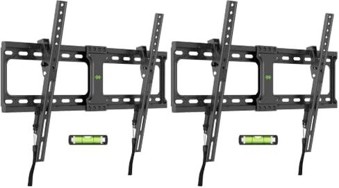 Full Motion TV Wall Mount for Most 37"-84" Flat Screen TV, Swivel or Tilt TV Wall Bracket with Dual Articulating Arms, for 12"-16" Wood Studs, Max VESA 600x400mm, Load 120 lbs by USX MOUNT in Kuwait