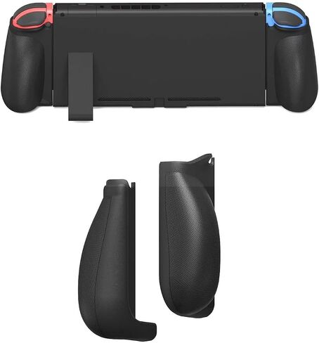 MystiForge Ergonomic Comfort Grip for Switch & Switch OLED — Compatible with Joy-Con Controllers, Enhanced Stability for Long Gaming Sessions in Saudi Arabia