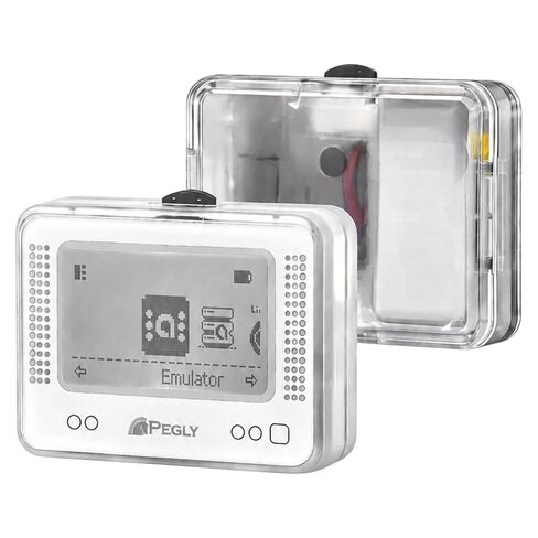 PEGLY Smart NFC Emulator Compatible with Nintendo Switch, 3DS, and Wii U, 1.2" OLED Display, Rechargeable NFC Device with High-Capacity Storage for NFC-Enabled Games in Saudi Arabia