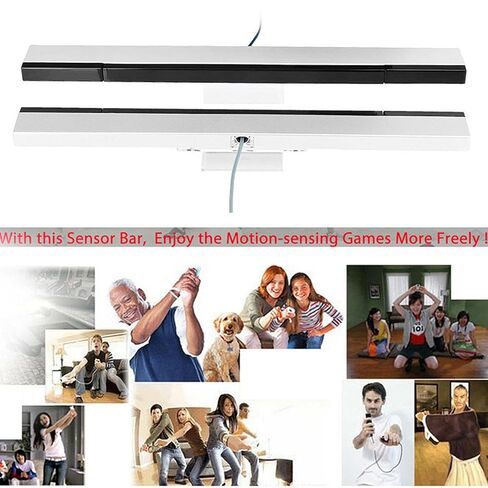 Replacement Wired Infrared Ray Sensor Bar for Wii/for Wii U Accessories in Saudi Arabia