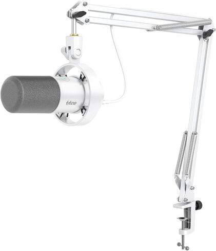 طقم ميكروفون بودكاست FIFINE AmpliTank K688CT، ميكروفون صوتي ديناميكي USB/XLR in Kuwait