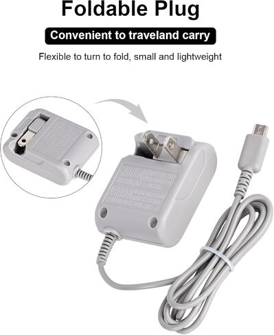 DS Lite Charger Set, AC Adapter & USB-C to DS Lite Charging Cable & 4 Stylus Pen Compatible with Nintendo DS Lite Wall Power Portable Travel Bundle in Saudi Arabia