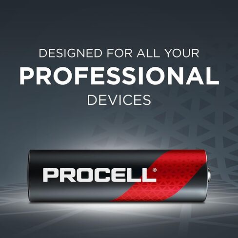 PROCELL AA Alkaline Batteries 1.5V, 144-Count Bulk Pack, Made in USA | Professional facility and medical device power; ANSI/IEC LR6, 3,075 mAh, 10-year shelf life; GSA and Buy American ready in Saudi Arabia
