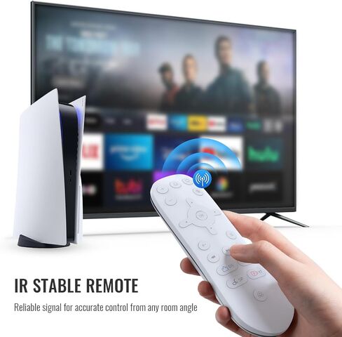 Media Remote Control Compatible with PlayStation 5, Gaming Remote for PS5,TV Power/Volume Controls in Saudi Arabia