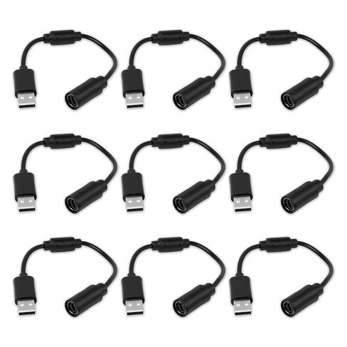 USB Breakaway Cable for Xbox 360, Rocksmith Real Tone Cable, Xbox Controller Cord, Xbox USB Adapter, Guitar Hero Dongle , Compatible with Logitech G920 G923 G27 & Thrustmaster 458 Spider Racing Wheel in Saudi Arabia