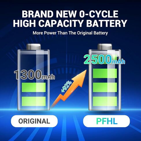KTR-003 Battery, (New Version) 2500mAh Ultra High Capacity Li-ion Battery Replacement for Nintendo 3DS Game Console KTR-003 Batteries 1 Pack in Kuwait