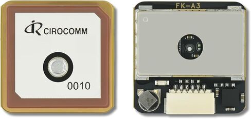 AERO SELFIE FK-A3 GPS Compass Module with Upgraded 10th Generation Chip Compatible with FPV Fixed Wing Drones Supports GPS, GLONASS, BeiDou, Galileo, 32 Satellites in Saudi Arabia