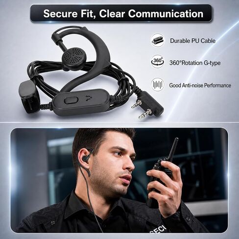 Baofeng UV-5R Dual Band Two Way Radio, Upgraded Type-C Direct Charging for Power Bank & Car Support, High Power Long Range Handheld Transceiver for Hiking & Emergency in Saudi Arabia