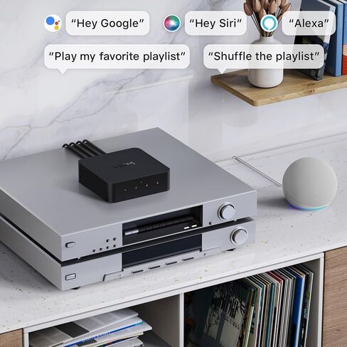 WiiM Pro Plus Music Streamer for Stereo Systems, Modernize Your Hi-Fi | Upgrade Your Stereo with Hi-Res Streaming, AirPlay 2, Spotify Connect, and Smart Control without Replacing Your Speakers in Saudi Arabia
