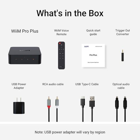 WiiM Pro Plus Music Streamer for Stereo Systems, Modernize Your Hi-Fi | Upgrade Your Stereo with Hi-Res Streaming, AirPlay 2, Spotify Connect, and Smart Control without Replacing Your Speakers in Saudi Arabia