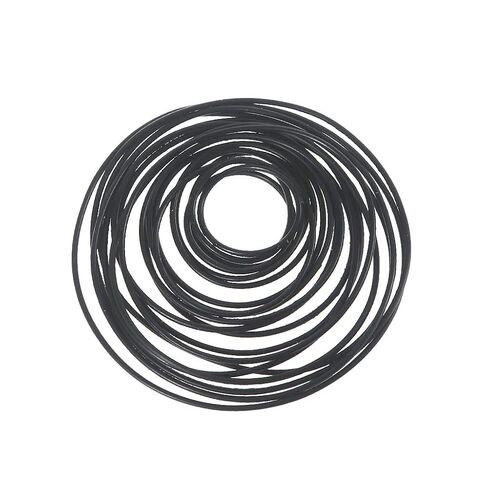 20PCS Nitrile O-Rings Rubber Gasket, 1mm Cross Section NBR Seal Ring Set, OD Range 25-80mm for Cassette Tape Recorder CD DVD Drive Repair in Saudi Arabia