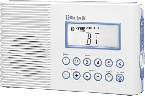 Sangean H201 Waterproof AM/FM Shower Radio with NOAA Weather Alert in Saudi Arabia