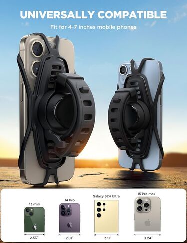 JOYROOM Bike Phone Holder, 2026 Upgrade Phone Mount for Bike [7.2'' Big Phone Friendly&Ultra-Stable], Bicycle Motorcycle Phone Mount Holder Handlebar Cell Phone Clamp for iPhone 15/16 Pro Max Scooter | 7.2'' Big Phone Friendly&Ultra-Stable, Scooter Bicycl in Saudi Arabia
