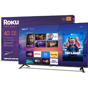 Roku 40-Inch Select Series Smart TV 2026-1080p Full HD TV - RokuTV | Flat Screen LED Television with Voice Remote, Wi-Fi & Bluetooth Headphone Mode - Streaming Live Local News Sports & Movies in Kuwait