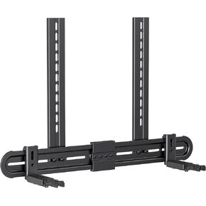USX MOUNT Universal Soundbar Mount, Sound Bar TV Bracket for Soundbar with Speaker, Fits 2 Installation Options, Removable No-Slip Base Holder Extends 3.46"-6.06" in Kuwait