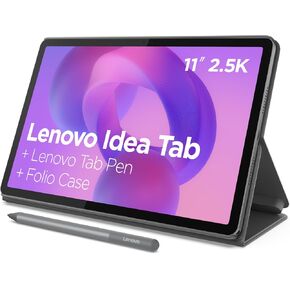 Lenovo Idea Tab - College Tablet - 11″ 2.5K IPS Touchscreen Display - 90Hz - MediaTek Dimensity 6300-8 GB Memory - 256 GB Storage - Integrated Arm Mali-G57 MC2 - Tab Pen and Folio Case in Kuwait