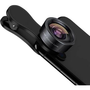 KEYWING 3in1 Phone Camera Lens Kit Fisheye+Wide Angle+Macro Lens for iPhone | 198° Fish Eye Lens + 120° Super Wide-Angle Lens + 20x Macro Lens for iPhone 6 7 8 X Pro Samsung Android Smartphone in Saudi Arabia