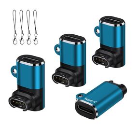USB C to Garmin Watch Charger Cable Adapter 4-Pack,Type-C Garmin Charging Cord Adapt for Fenix 8 7 7X 6 Pro Solar,Vivoactive 6 5 4S,Venu 3 3S SQ,Forerunner 165/55/970/965/265,Tactix,Instinct 3,Epix 2 in Kuwait