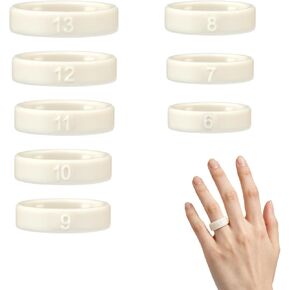Sizing Kit Compatible with Oura Ring 5 | Sizes 6 to 13 Smart Ring Accessory, Before You Buy Ring, Unique Sizes, Not Standard Ring Sizing in Saudi Arabia