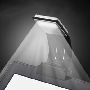 Book Light, LED Reading Lamp USB Rechargeable Flexible Night Light 4 Level Brightness 360°Adjustable Clip on Work/Desk/Bed Lights for Amazon Kindle/eBook Reader/Book/iPad in Saudi Arabia