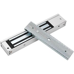 Electromagnetic Lock with Z and L Bracket 280KG 600LBS Holding Force Electric Magnetic Door Lock 12V Fail Safe NC Mode for Access Control System in Saudi Arabia