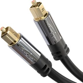 KabelDirekt – Optical Audio TOSLINK Cable – 10.0ft – Soundbar in Saudi Arabia