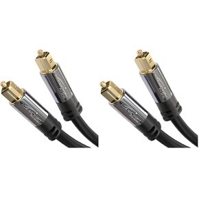 KabelDirekt – Optical Audio TOSLINK Cable – 6ft – Soundbar in Saudi Arabia