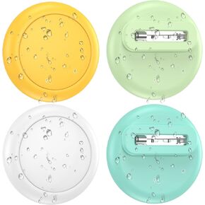 for AirTag Holder for Kids 4-Pack, Waterproof Air Tagholder Hidden Pin | Compatible with Apple AirTag 1st & 2nd Gen, Discreet Toddler Tracker, For School Uniforms, Jackets, Backpack & Dog Collar in Saudi Arabia