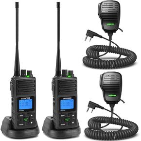 أجهزة اتصال لاسلكية SAMCOM FPCN30A UHF مع ميكروفون مكبر صوت طويل المدى للأعمال in Kuwait