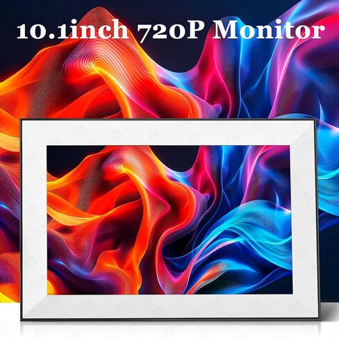 تلفزيون ذكي صغير، تلفزيون محمول مع شاشة LCD تعمل باللمس، تطبيقات مدمجة، يدعم SD، WiFi، بلوتوث، USB، مدخل HDMI، تصميم تلفزيون صغير للمنزل والمطبخ والمركبات الترفيهية واستخدام السفر in Kuwait