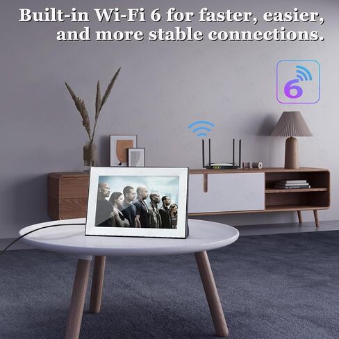 تلفزيون ذكي صغير، تلفزيون محمول مع شاشة LCD تعمل باللمس، تطبيقات مدمجة، يدعم SD، WiFi، بلوتوث، USB، مدخل HDMI، تصميم تلفزيون صغير للمنزل والمطبخ والمركبات الترفيهية واستخدام السفر in Kuwait