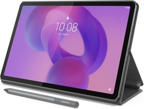 Lenovo Idea Tab - College Tablet - 11″ 2.5K IPS Touchscreen Display - 90Hz - MediaTek Dimensity 6300-4 GB Memory - 128 GB Storage - Integrated Arm Mali-G57 MC2 - Tab Pen and Folio Case in Kuwait