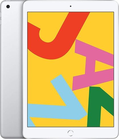 Apple 2019 iPad 7th Gen (10.2-inch, Wi-Fi, 32GB) Silver (Renewed) in Kuwait