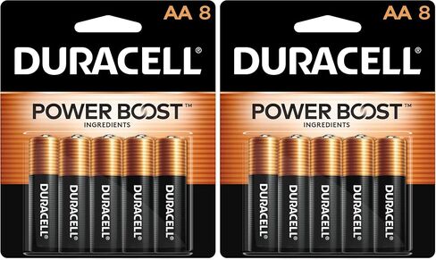 Duracell Coppertop AA Batteries, 24 Count, 12-Year Shelf Life, Long-lasting | Includes 24 AA alkaline batteries for toys, remotes and flashlights in Kuwait