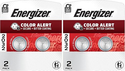 Energizer CR2032 Batteries (10 Pack), 3V Lithium Coin Batteries in Saudi Arabia