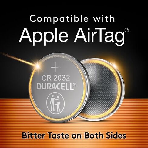 Duracell 2032 Lithium Battery, 8 Count, AirTag & Key Fob, CR2032 3V Cell in Kuwait