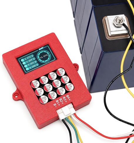 موازن نشط 4S 6S 8S مع عرض الجهد Lifepo4 Equalizer Lipo/LTO جهاز اختبار جهد البطارية (4S Lifepo4 lipo) in Kuwait