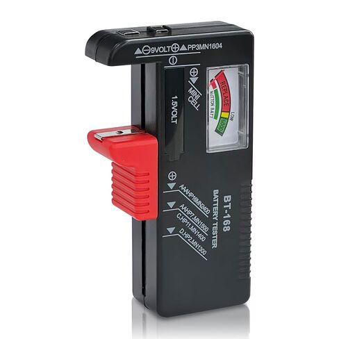 Battery Tester for AA AAA C D 9V, 1.5V Button & Household Batteries Checker in Saudi Arabia